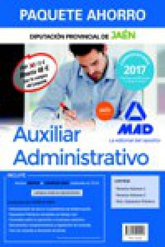 Paquete Ahorro Auxiliar Administrativo de la Diputación Provincial de Jaén. Ahorro de 48 €