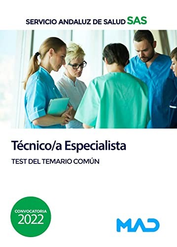 Técnico/a Especialista del Servicio Andaluz de Salud. Test del Temario Común