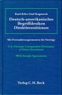 Deutsch-Amerikanisches Begriffslexikon Direktinvestitionen