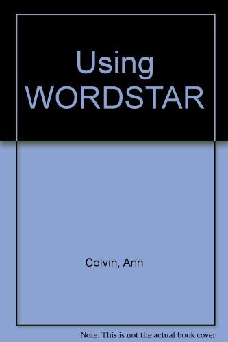 Using WordStar