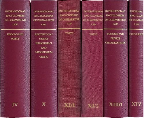 International Encyclopedia of Comparative Law
