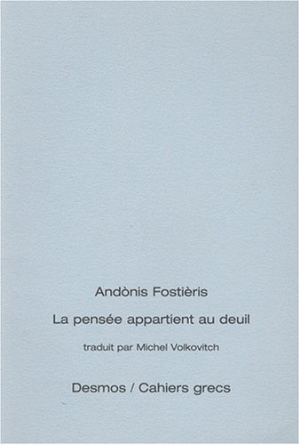 La pensée appartient au deuil