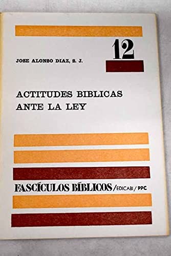 Actitudes bíblicas ante la Ley