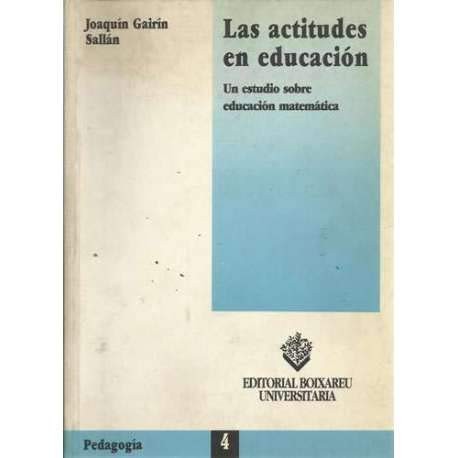 Las Actitudes en Educación