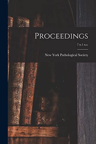 Proceedings; 7 N. 1 N. s
