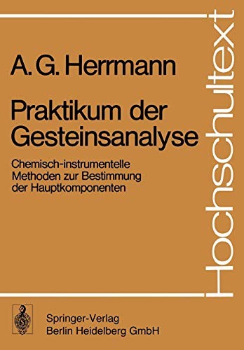 Praktikum der Gesteinsanalyse