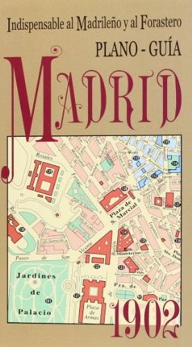 Plano guía Madrid 1902