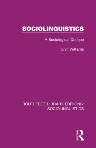 Sociolinguistics