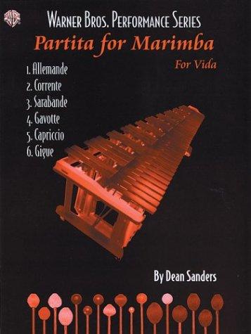 Parita For Marimba (Unaccompanied Marimba Solo) (Warner Bros. Performance Series)