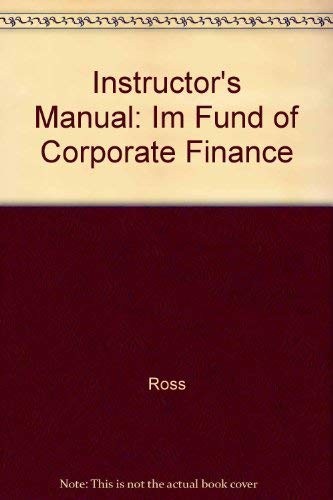Instructor's Manual
