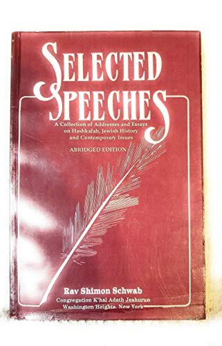 Selected Speeches