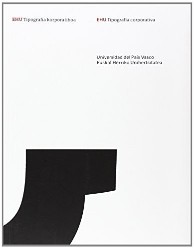 EHU Tipografia korporatiboa - EHU Tipografía corporativa