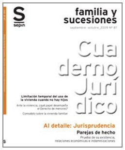 Parejas de hecho. Prueba de su existencia, relaciones económicas e indemnizaciones