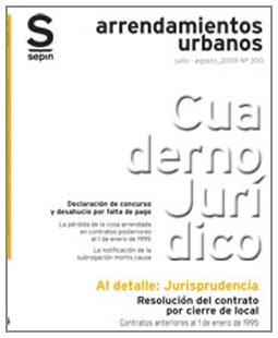 Resolución del contrato por cierre de local. Contratos anteriores al 1 de enero de 1995