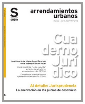 La enervación en los juicios de desahucio