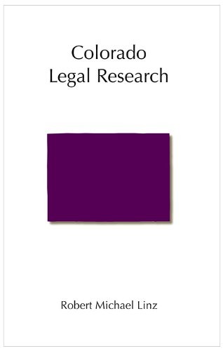 Colorado legal research