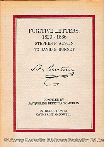 Fugitive letters, 1829-1836