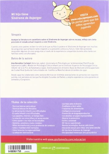 Mi hijo tiene síndrome de Asperger