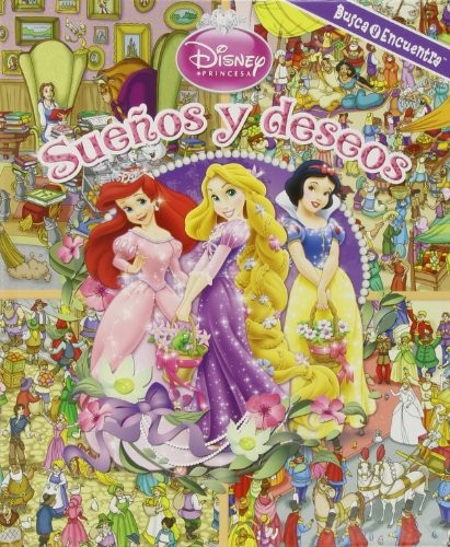 PACK BUSCA Y ENCUENTRA PRINCESAS 4BK BX