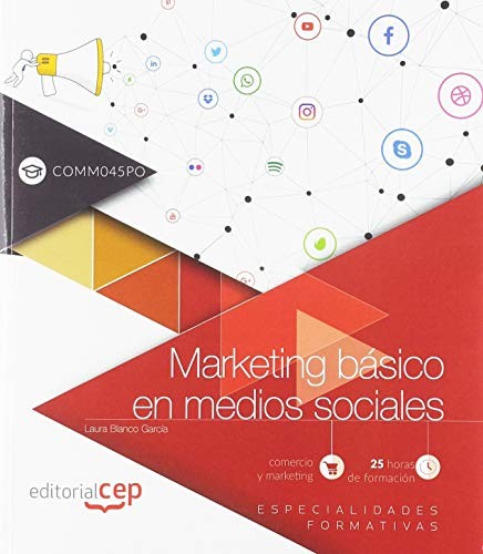 Marketing básico en medios sociales . Especialidades formativas