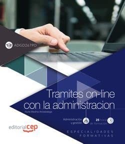 Tramites on-line con la administracion . Especialidades formativas