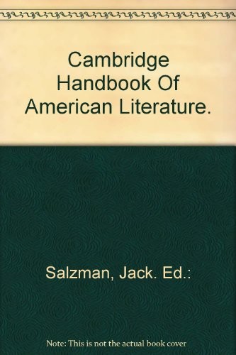 Cambridge Handbook of American-Literature
