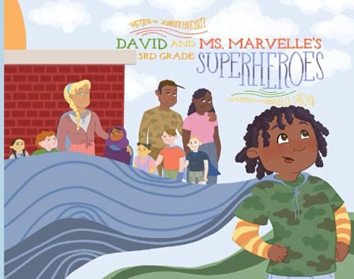 David and Ms. Marvelle's 3rd Grade Superheroes