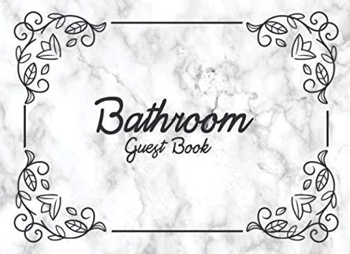 Bathroom Guest Book Funny House Warming Gift