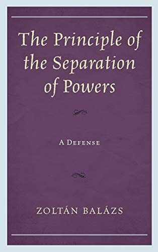 Principle of the Separation of Powers