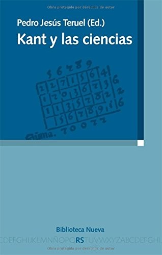 Kant y las ciencias