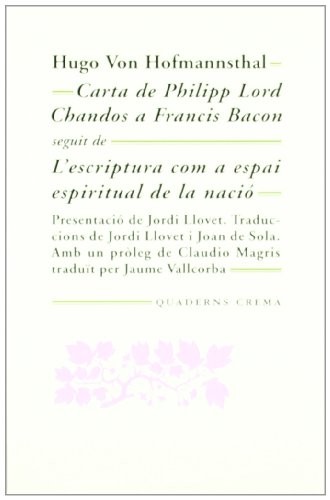 Carta de Philipp Lord Chandos a Francis Bacon
