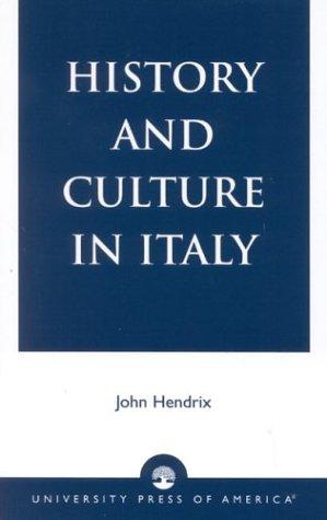 History and culture in Italy