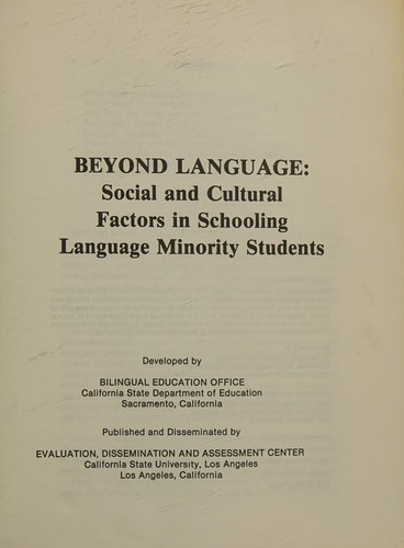 Beyond language