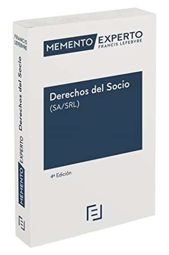 Memento Experto Derechos del Socio  4ª edición