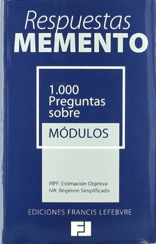 Memento 1000 preguntas sobre modulos