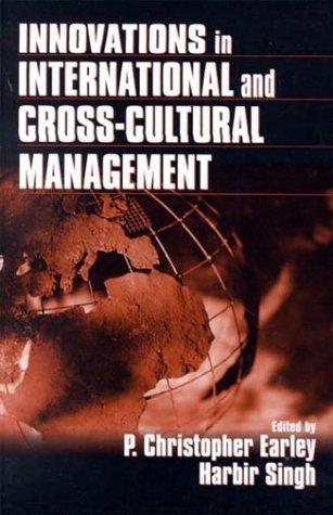 Innovations in international and cross-cultural management