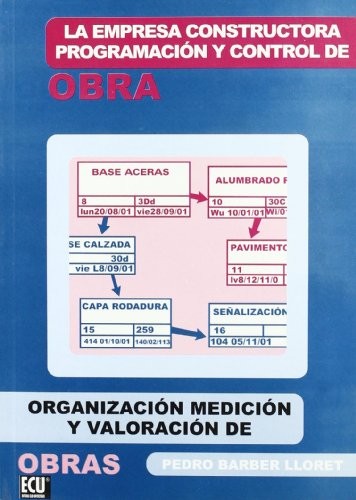 La empresa constructora, programación y control de obra