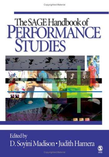 The SAGE handbook of performance studies