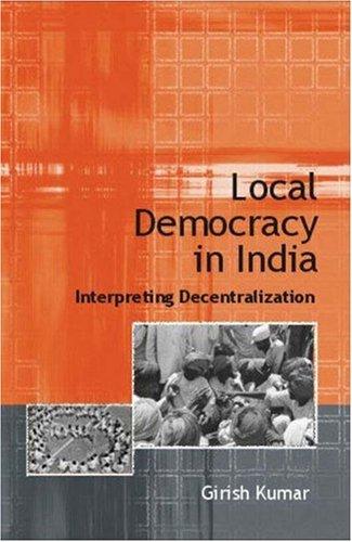 Local Democracy in India