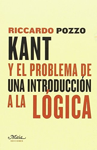 Kant y el problema de una introducción a la Lógica