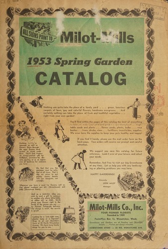 1953 spring garden catalog