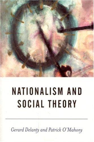 Nationalism and social theory
