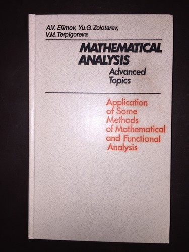 Mathematical analysis