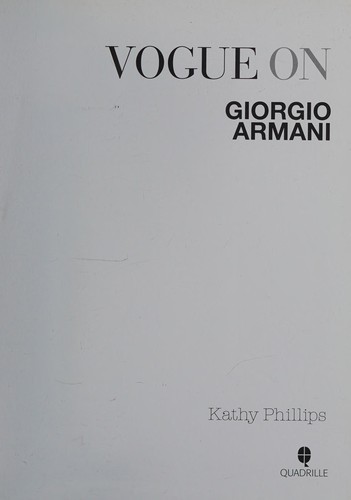 Vogue on Giorgio Armani
