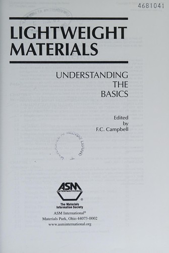 Lightweight materials