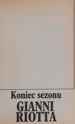 Koniec Sezonu