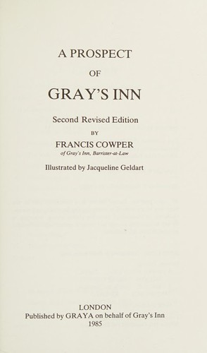 A prospect of Gray's Inn
