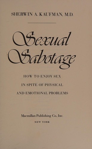 Sexual sabotage