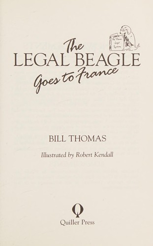 The Legal Beagle Goes to France
