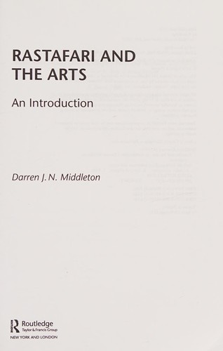 Rastafari and the Arts